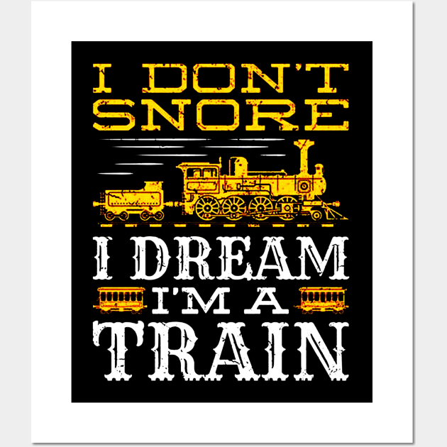 Train Wall Art by dgimstudio44